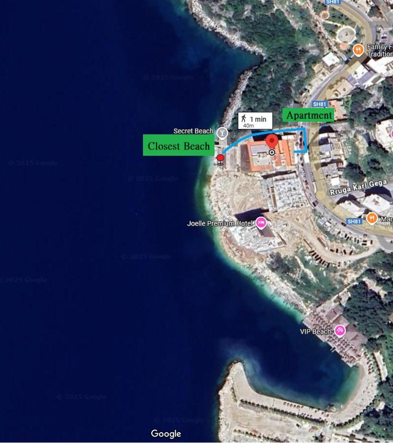 Sail Ocean View Apartments Saranda Extérieur photo
